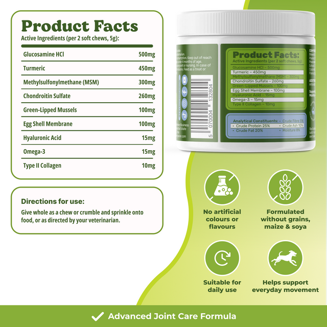 MyCompanion Hip & Joint Chews Help Restore Your Dog’s Mobility, Energy, and Joy of Movement