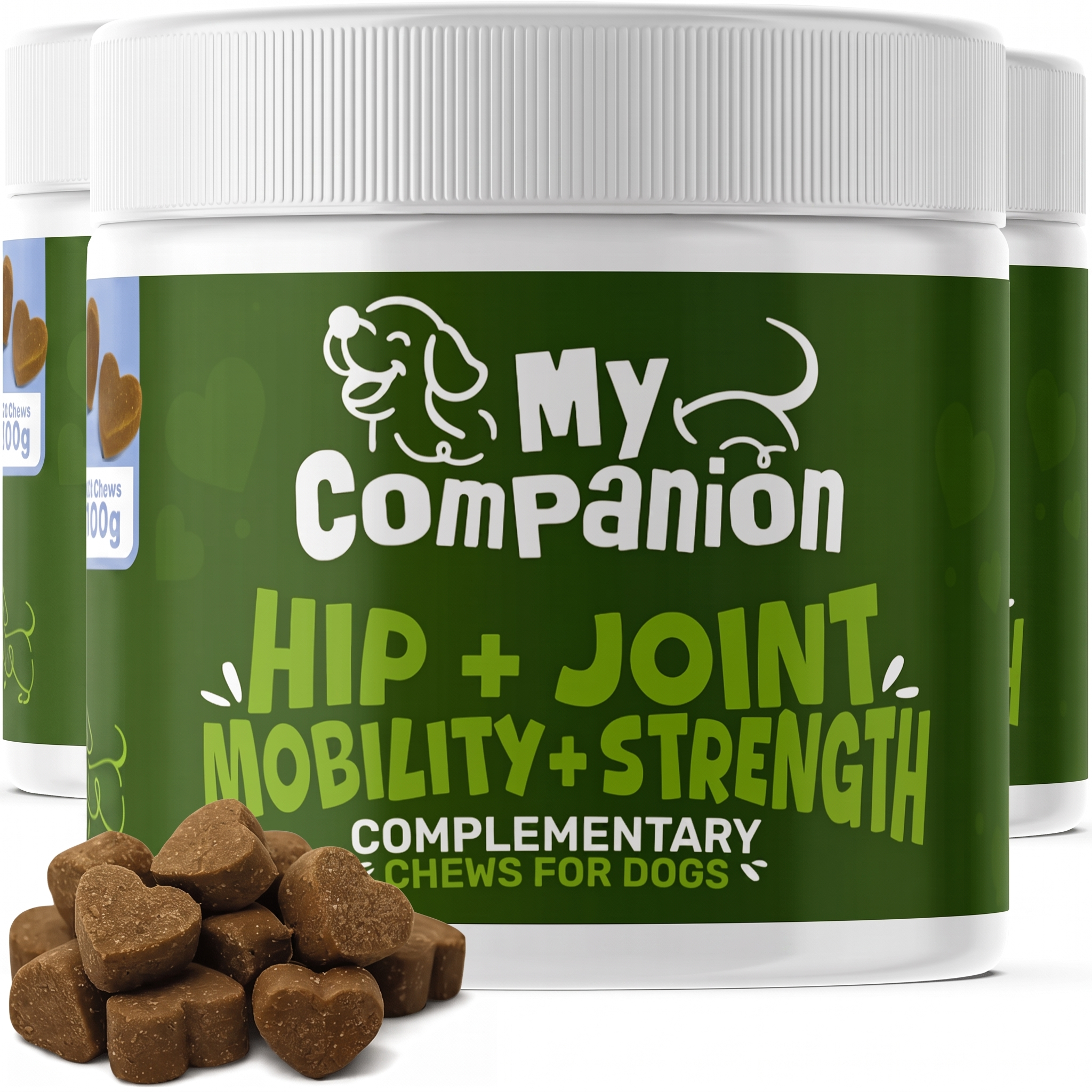 MyCompanion Hip & Joint Chews - Help Your Dog Move Like They Used To