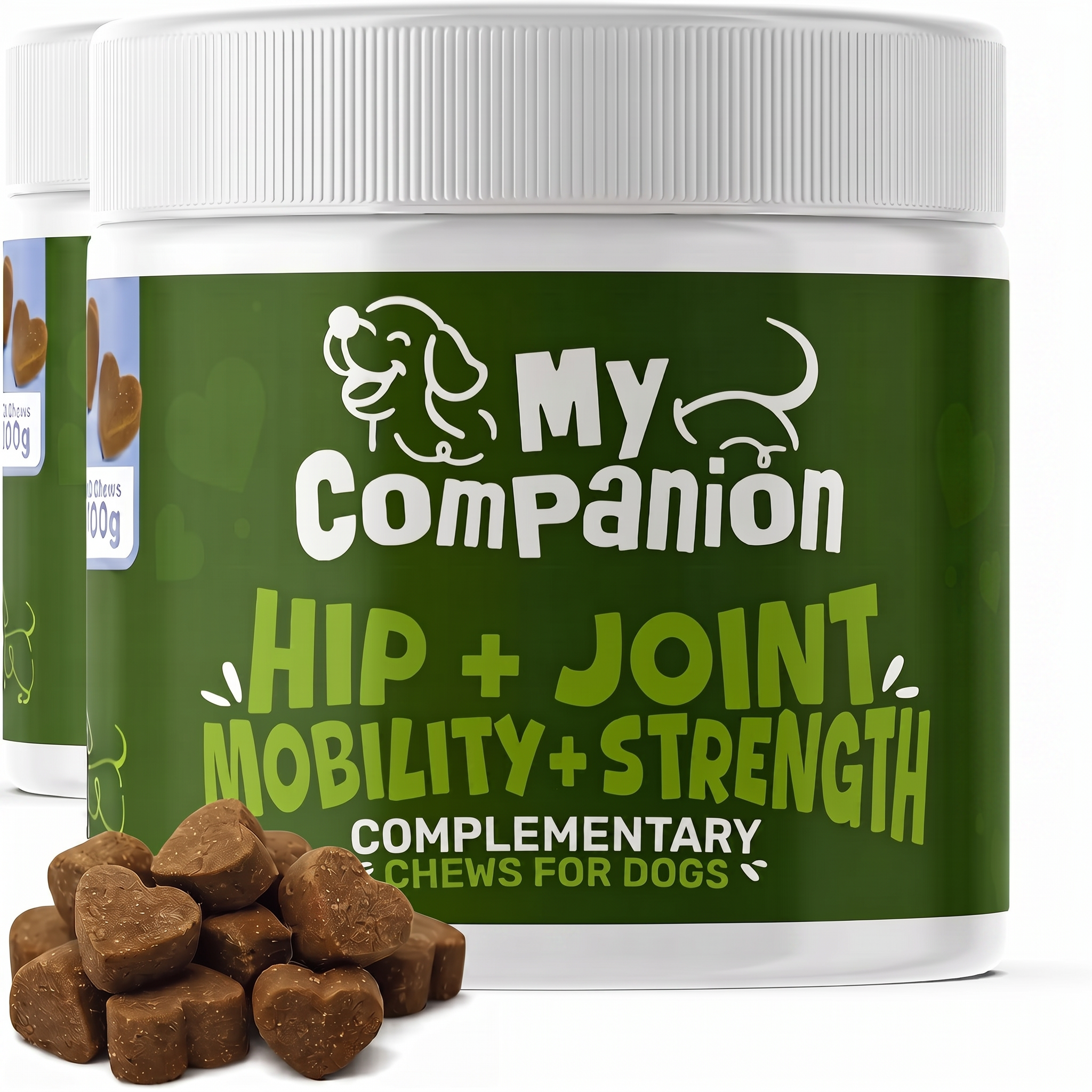 MyCompanion Hip & Joint Chews - Help Your Dog Move Like They Used To